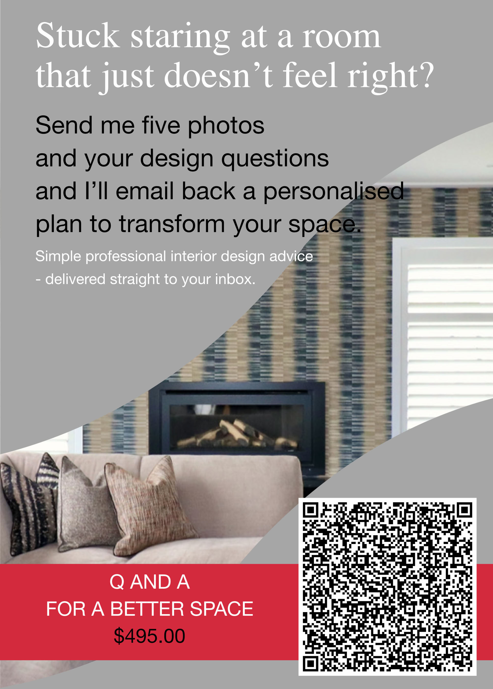 Studio 28 Interio Design Wellington Zealand. Creating wow interiors that are easy on the eye. Kitchen showing fridge, cabinetry and digital printed glass splashback