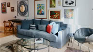 Airbnb inviting living room 